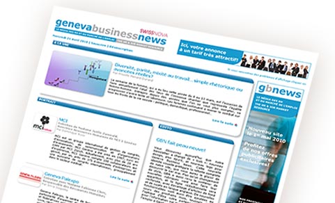 Geneva Business News -  NewsLetter