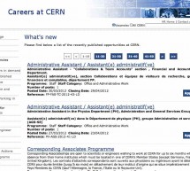 Le CERN primé pour la qualité de son recrutement en ligne